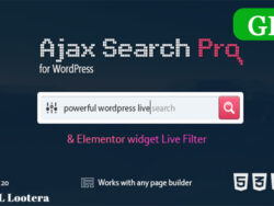 Ajax Search Pro Wordpress Search Filter Plugin