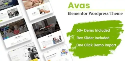 Avas Multi Purpose Elementor Theme V6 7 9