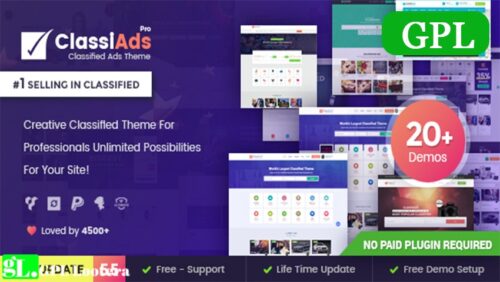 Classiads Classified Ads Wordpress Theme