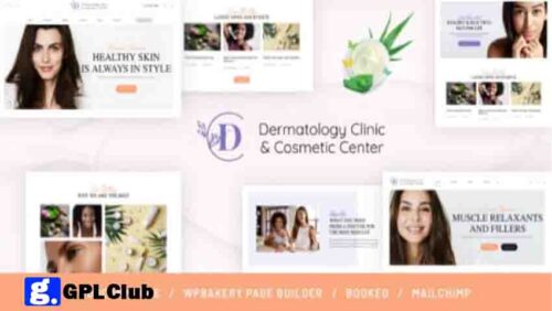 Dc 1 2 5 Dermatology Clinic Cosmetology Center Wordpress Theme