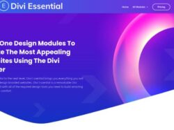 Divi Essential 4 6 0 Divi Extension For Next Label Modules