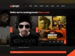 Epron Responsive Music Events Wordpress Theme V2 2 2