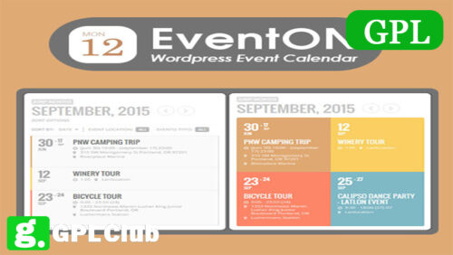 Eventon Wordpress Event Calendar Plugin