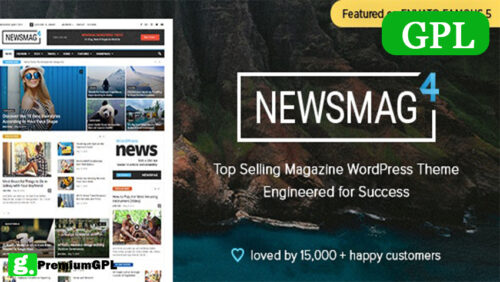 Newsmag Newspaper Magazine Wordpress Theme