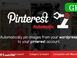 Pinterest Automatic Pin Wordpress Plugin 4 14 2