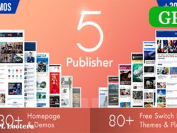 Publisher Newspaper Magazine Amp 7 7 0 Wordpress Theme