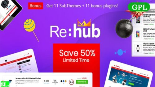 Rehub Price Comparison Wordpress Theme