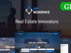 Residence Real Estate Wordpress Theme Gplclub