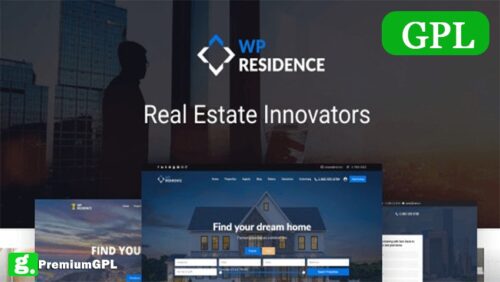 Residence Real Estate Wordpress Theme Gplclub