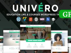 Univero Education Lms Courses Wordpress Theme 1 11