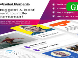 Unlimited Elements For Elementor Page Builder