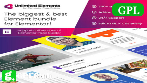 Unlimited Elements For Elementor Page Builder