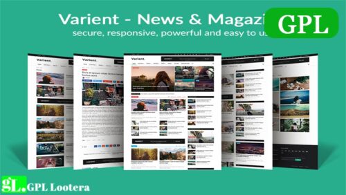 Varient News Magazine Script Gplclub