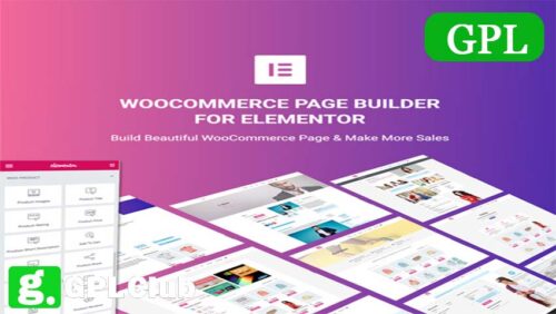 Woocommerce Page Builder For Elementor