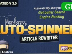 Wordpress Auto Spinner 3 7 6 Articles Rewriter