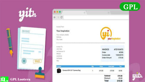 Yith Woocommerce Pdf Invoice And Shipping List Premium