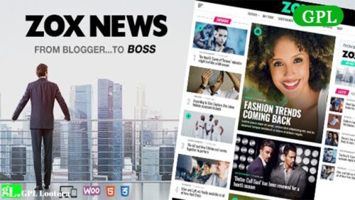 Zox News Professional Wordpress News Magazine Theme